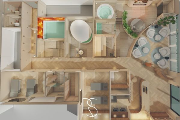 Interieurontwerp wellness