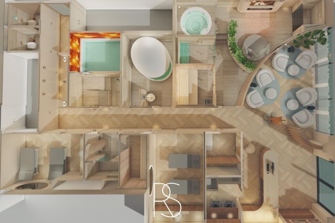Interieurontwerp wellness